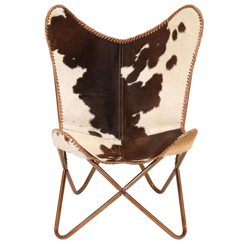 Butterfly_Chair_Brown_and_White_Genuine_Goat_Leather_IMAGE_2