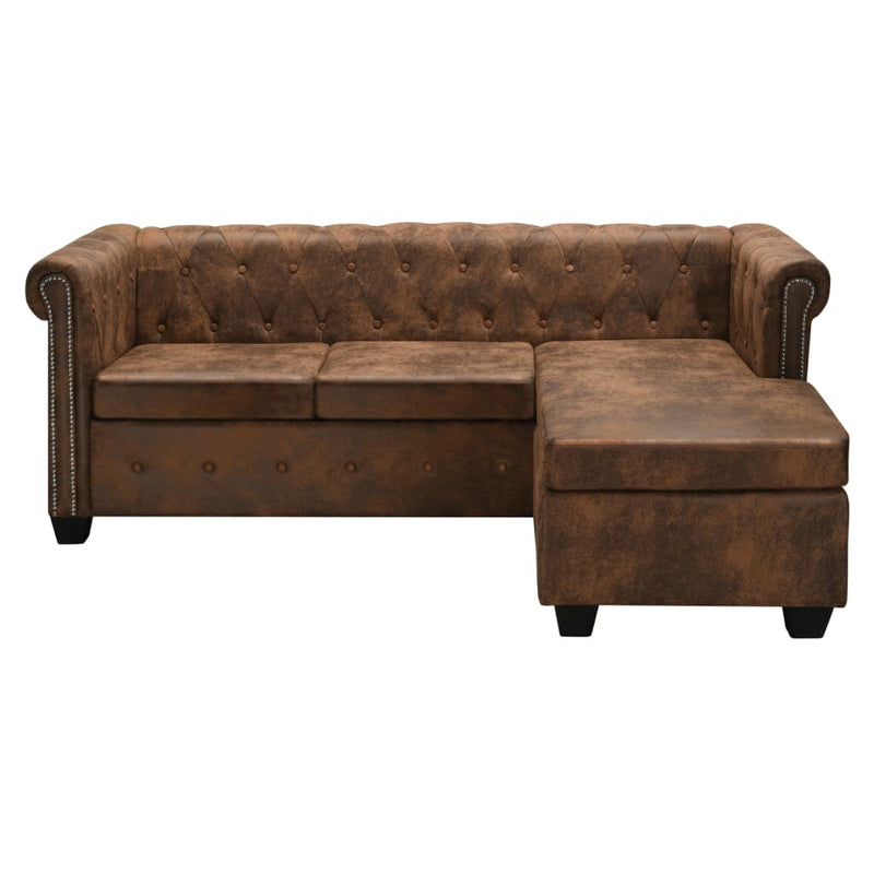L-shaped_Chesterfield_Sofa_Artificial_Suede_Leather_Brown_IMAGE_2_EAN:8718475590088