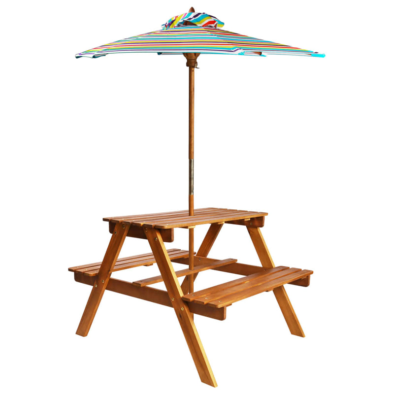 Kids_Picnic_Table_with_Parasol_79x90x60_cm_Solid_Acacia_Wood_IMAGE_1