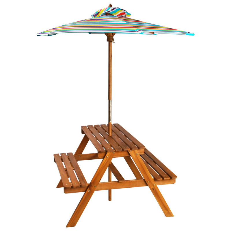 Kids_Picnic_Table_with_Parasol_79x90x60_cm_Solid_Acacia_Wood_IMAGE_2