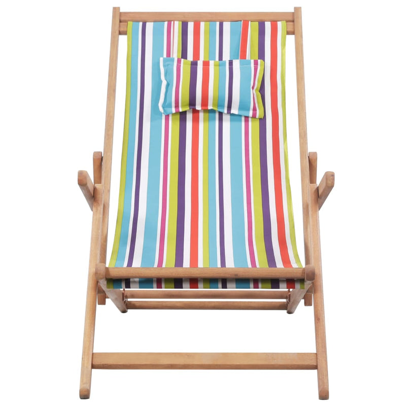Folding_Beach_Chair_Fabric_and_Wooden_Frame_Multicolour_IMAGE_2