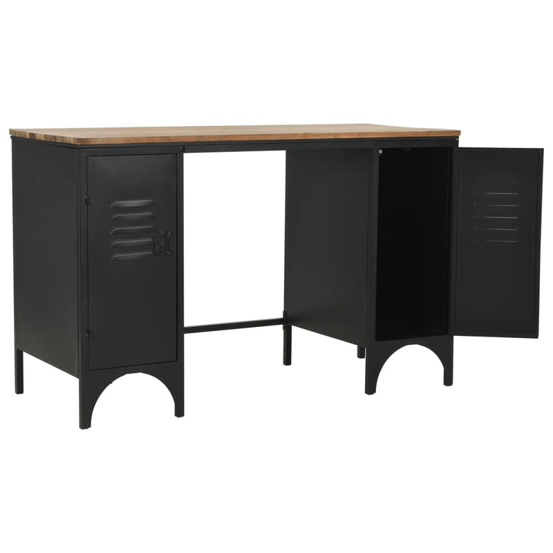 Double_Pedestal_Desk_Solid_Firwood_and_Steel_120x50x76_cm_IMAGE_7_EAN:8718475613886