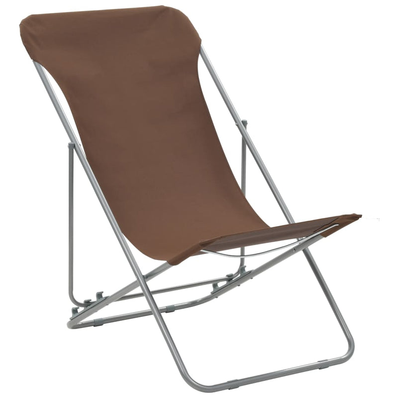 Folding_Beach_Chairs_2_pcs_Steel_and_Oxford_Fabric_Brown_IMAGE_2