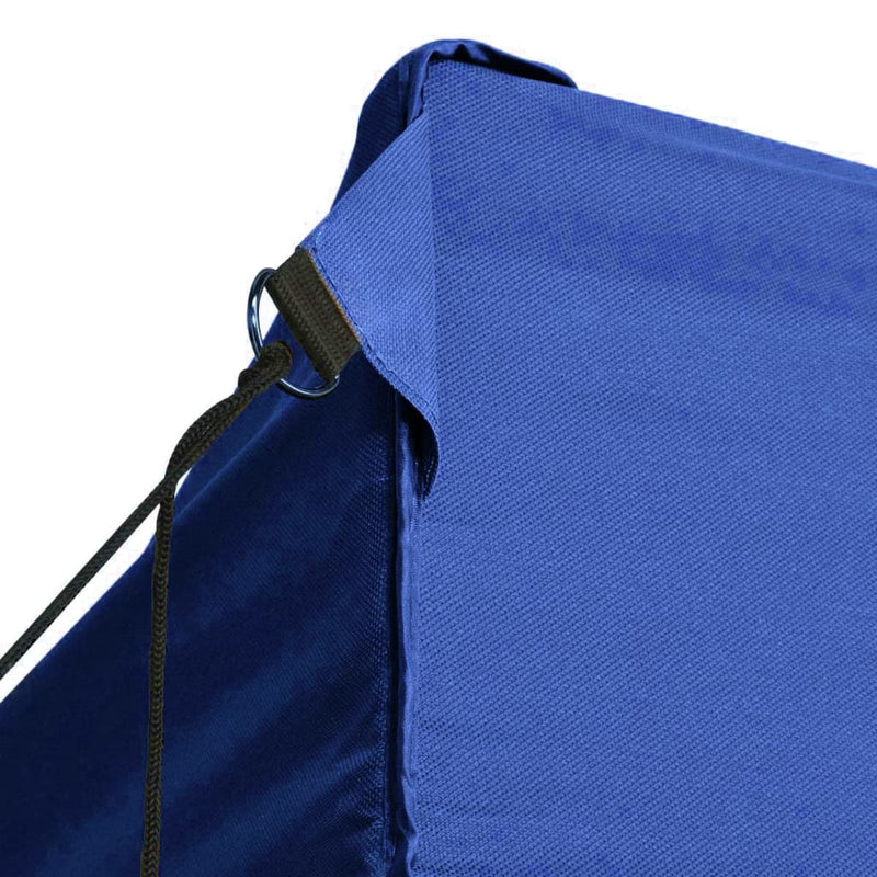 Foldable Tent with 3 Walls 3x4.5 m Blue