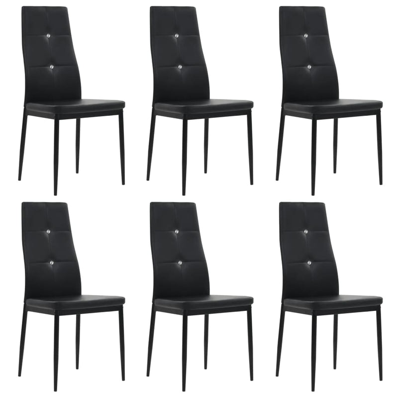 Dining_Chairs_6_pcs_Black_Faux_Leather_IMAGE_1