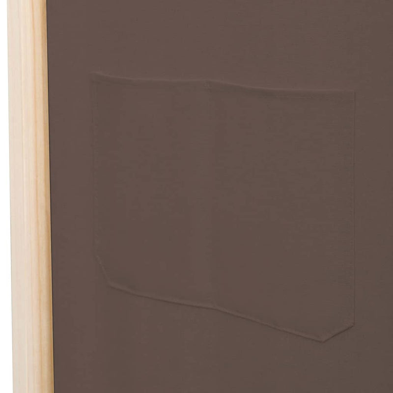 6-Panel_Room_Divider_Brown_240x170x4_cm_Fabric_IMAGE_7