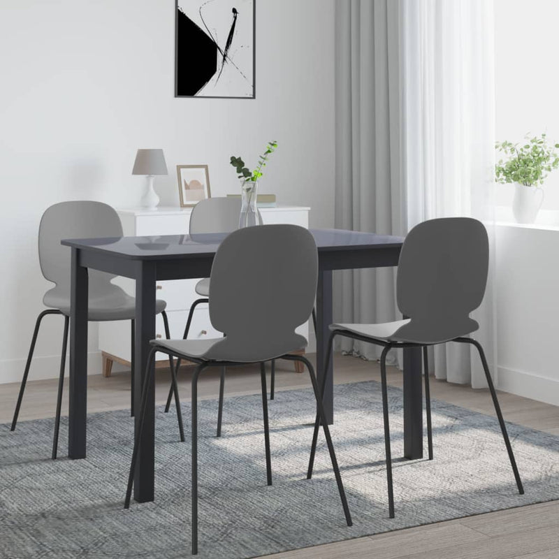 Dining_Table_Black_114x71x75_cm_Solid_Rubber_Wood_IMAGE_1_EAN:8718475732044