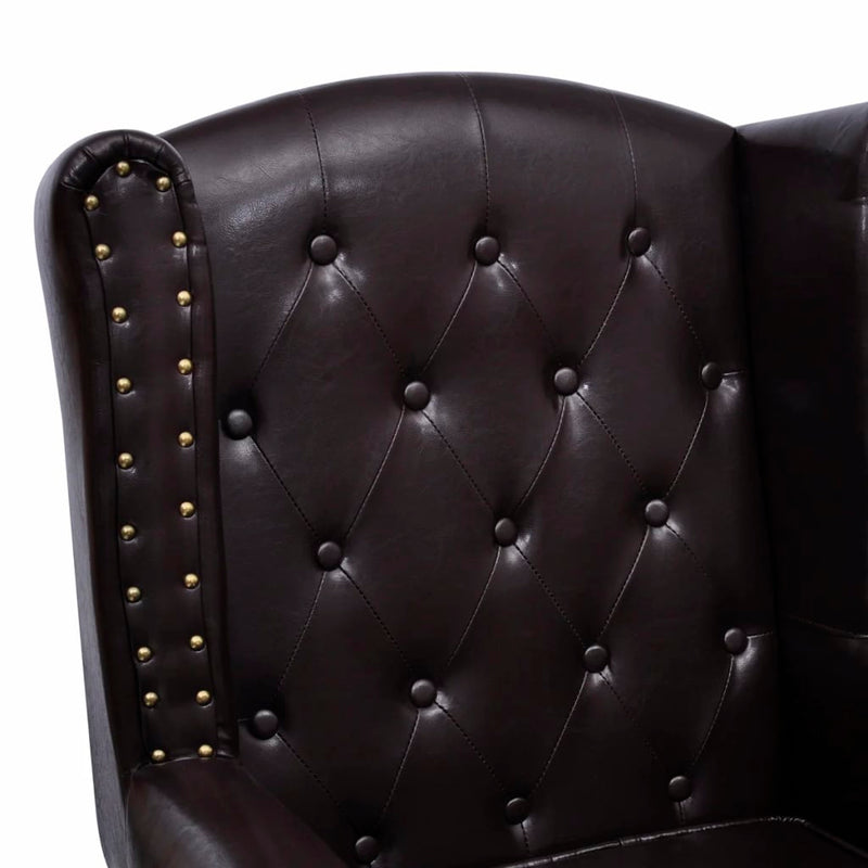 Armchair_with_Footstool_Dark_Brown_Faux_Leather_IMAGE_3