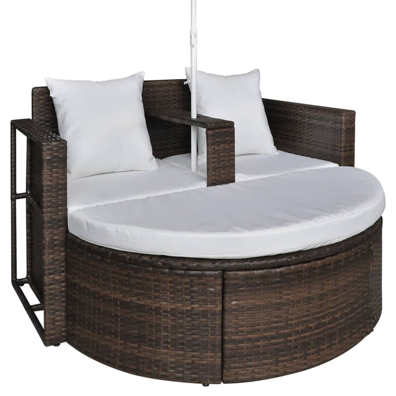 Garden_Bed_with_Parasol_Brown_Poly_Rattan_IMAGE_5