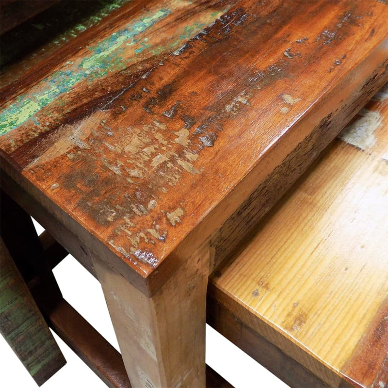 Nesting_Table_Set_3_Pieces_Vintage_Reclaimed_Wood_IMAGE_4