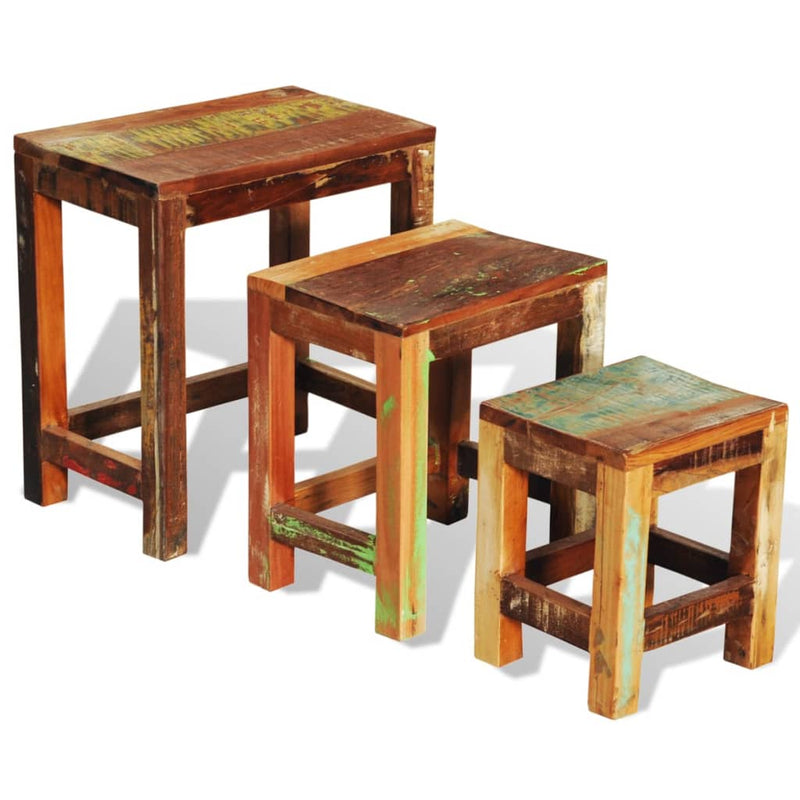 Nesting_Table_Set_3_Pieces_Vintage_Reclaimed_Wood_IMAGE_7