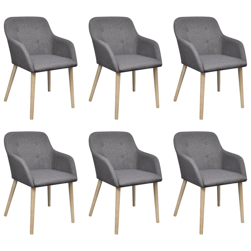 Dining_Chairs_6_pcs_Light_Grey_Fabric_and_Solid_Oak_Wood_IMAGE_1