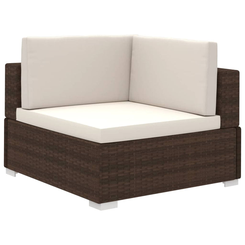 8_Piece_Garden_Lounge_Set_with_Cushions_Poly_Rattan_Brown_IMAGE_3_EAN:8718475901778