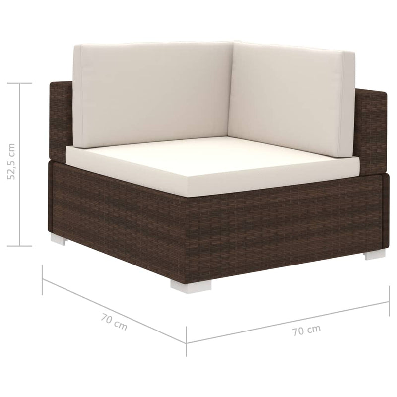 8_Piece_Garden_Lounge_Set_with_Cushions_Poly_Rattan_Brown_IMAGE_7_EAN:8718475901778