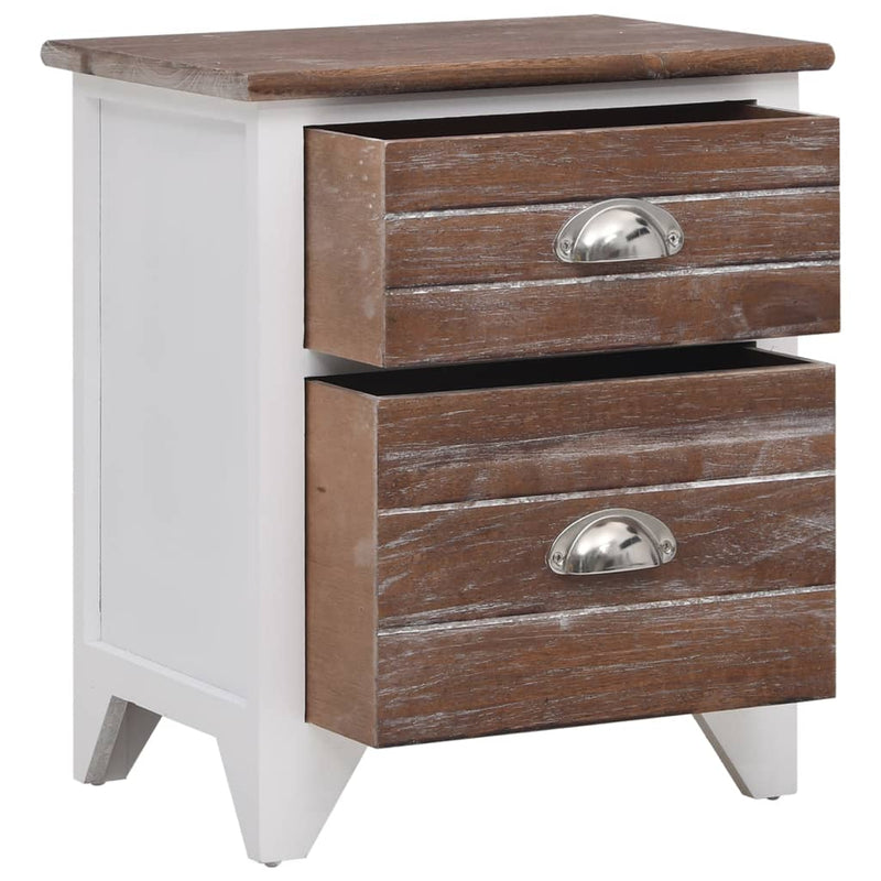 Nightstand_2_pcs_with_2_Drawers_Brown_and_White_IMAGE_4