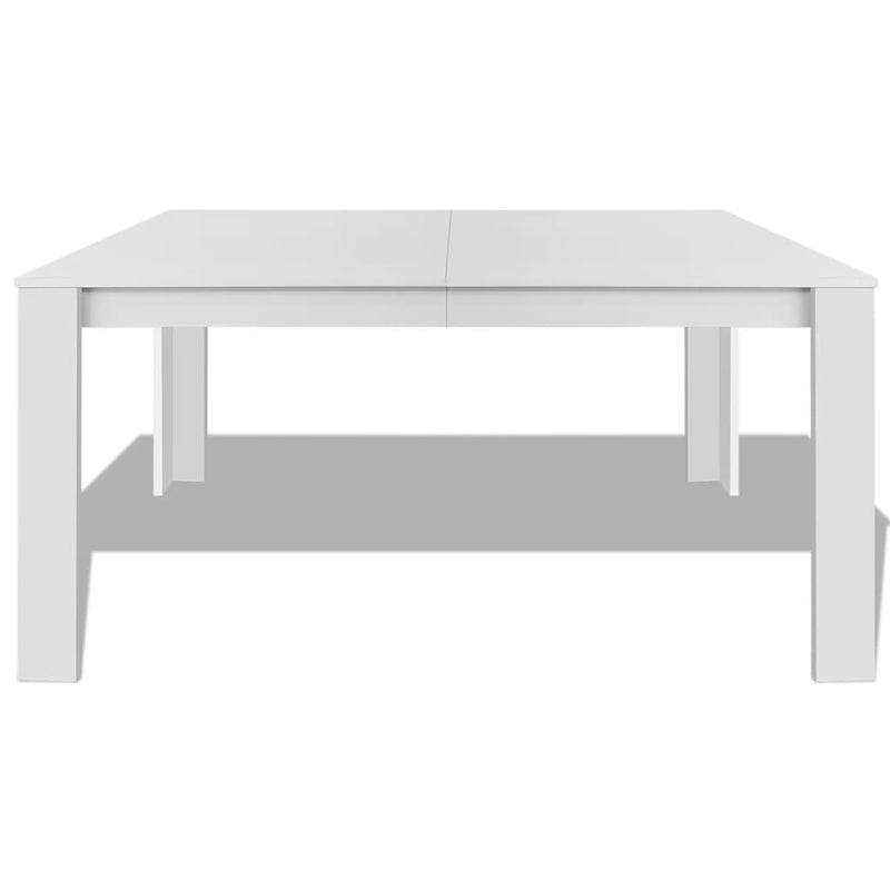 Dining Table 140x80x75 cm White