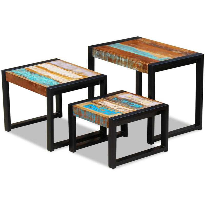Three_Piece_Nesting_Tables_Solid_Reclaimed_Wood_IMAGE_1