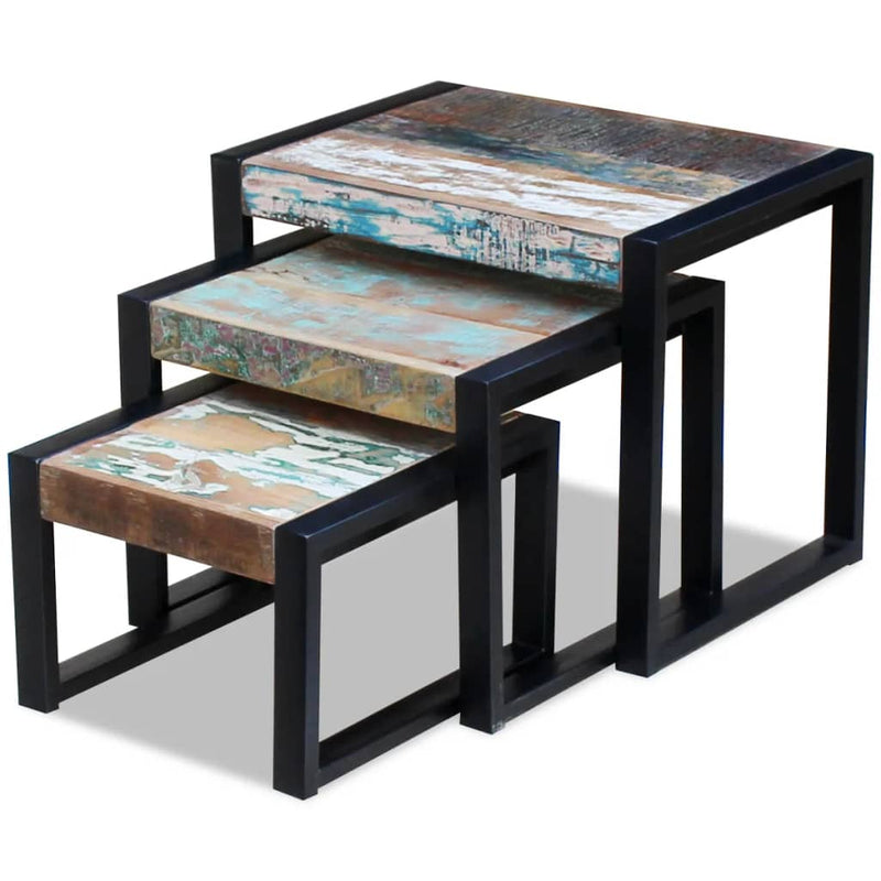 Three_Piece_Nesting_Tables_Solid_Reclaimed_Wood_IMAGE_4