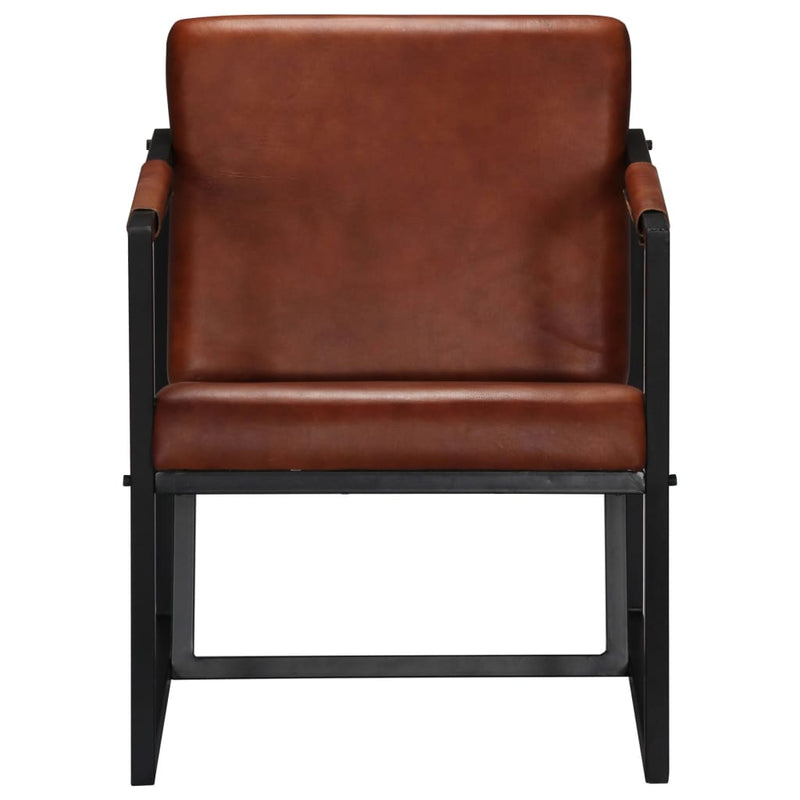 Armchair_Brown_Real_Leather_IMAGE_2