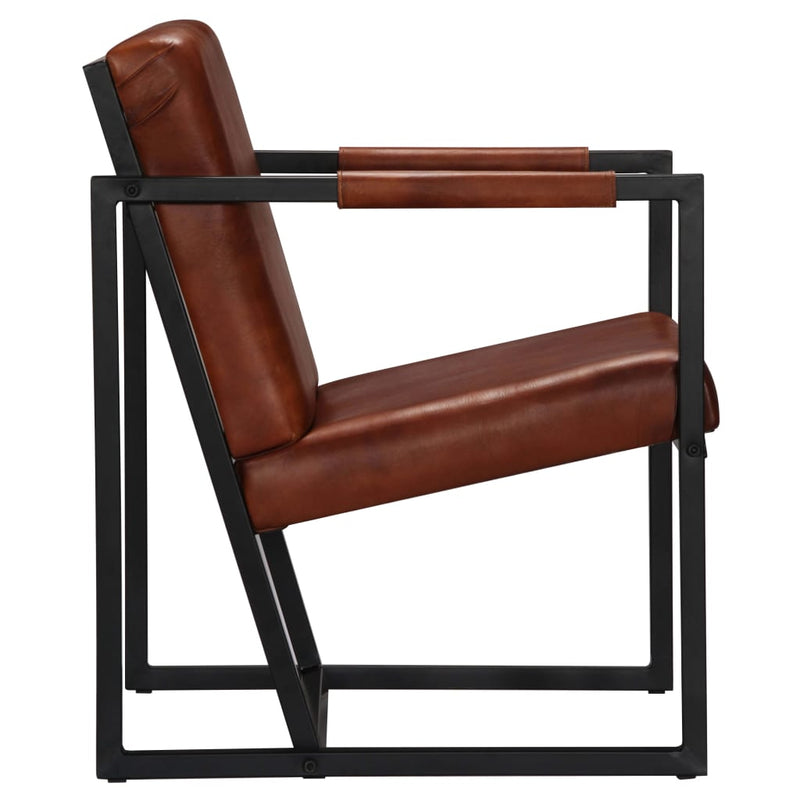 Armchair_Brown_Real_Leather_IMAGE_3