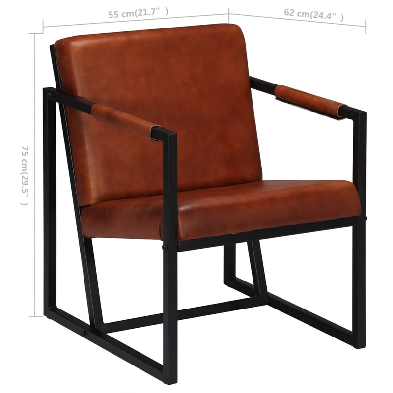 Armchair_Brown_Real_Leather_IMAGE_8
