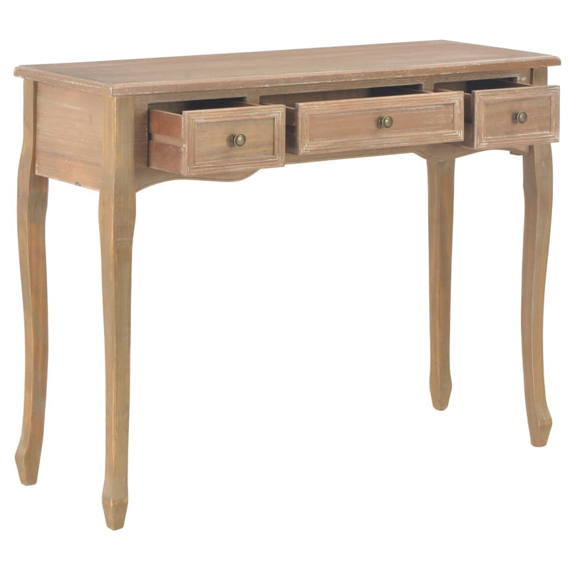 Dressing_Console_Table_with_3_Drawers_Brown_IMAGE_2