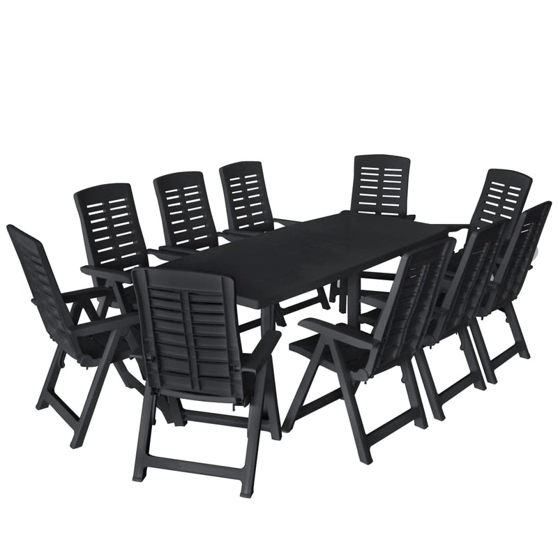 11_Piece_Outdoor_Dining_Set_Plastic_Anthracite_IMAGE_1