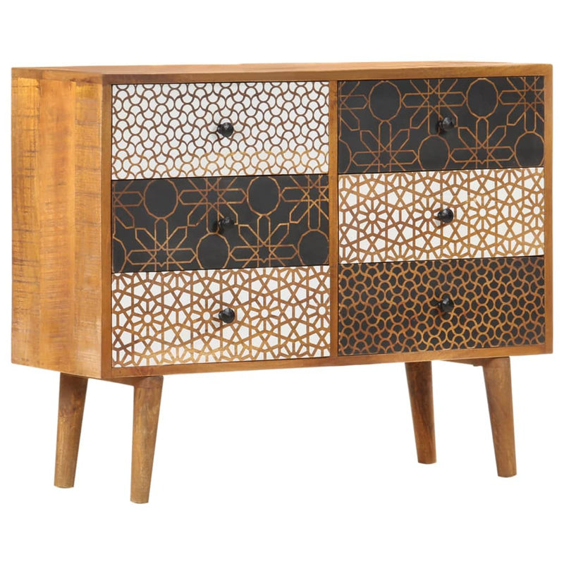 Sideboard_with_Printed_Pattern_90x30x70_cm_Solid_Mango_Wood_IMAGE_1_EAN:8719883570525