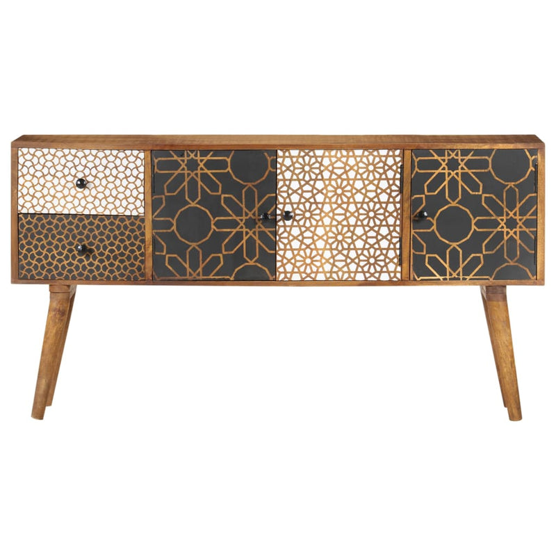 Sideboard_with_Printed_Pattern_130x30x70_cm_Solid_Mango_Wood_IMAGE_2_EAN:8719883570532