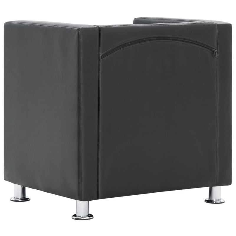 Cube_Armchair_Grey_Faux_Leather_IMAGE_5