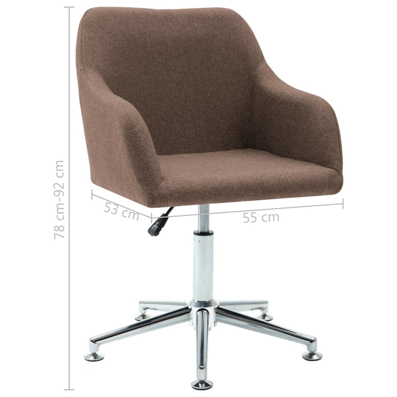 Swivel_Dining_Chair_Brown_Fabric_IMAGE_8