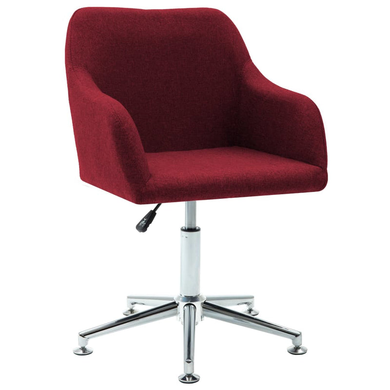 Swivel_Dining_Chair_Wine_Red_Fabric_IMAGE_1