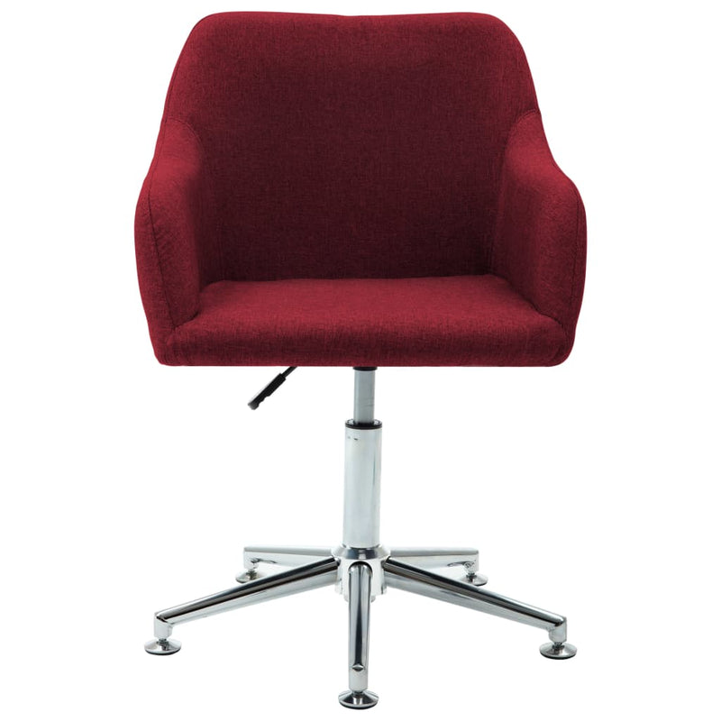 Swivel_Dining_Chair_Wine_Red_Fabric_IMAGE_2
