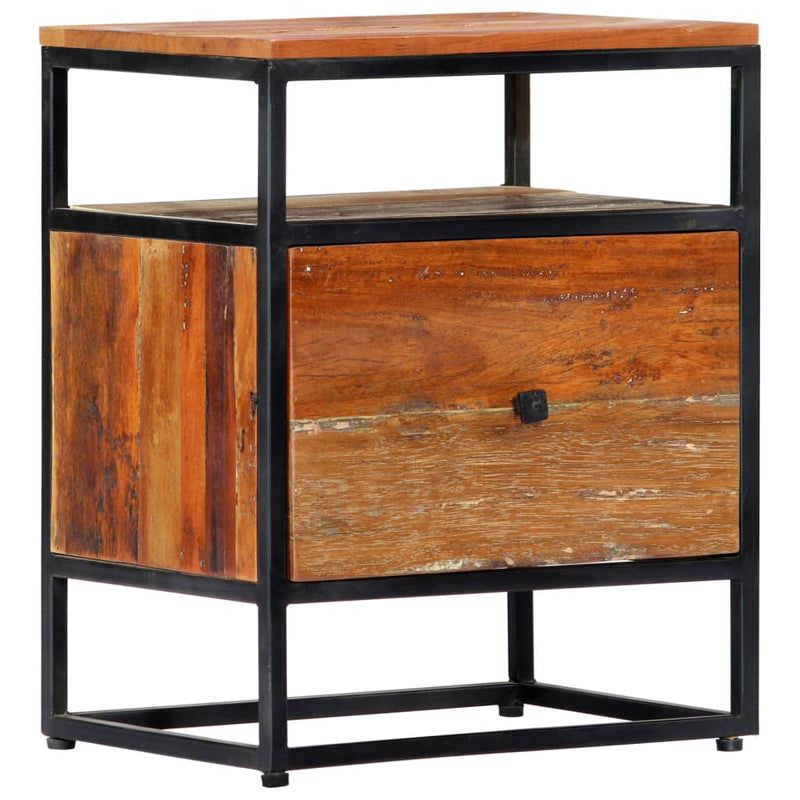Bedside_Cabinet_40x30x50_cm_Solid_Reclaimed_Wood_and_Steel_IMAGE_1