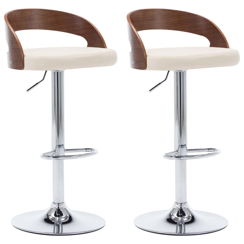 Bar_Stools_2_pcs_Cream_Faux_Leather_and_Bentwood_IMAGE_2_EAN:8719883666433