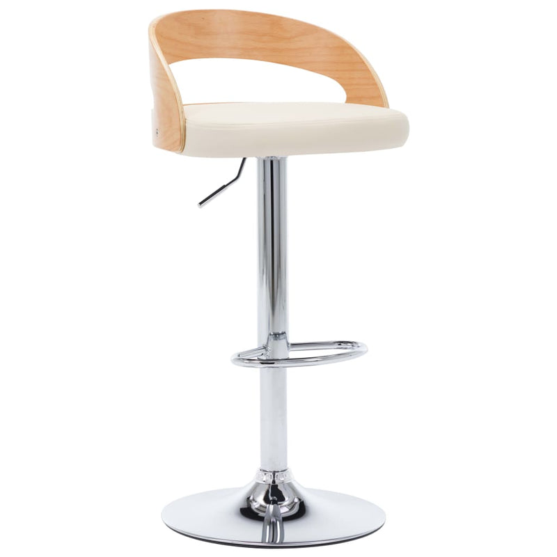 Bar_Stools_2_pcs_Cream_Faux_Leather_and_Bentwood_IMAGE_3_EAN:8719883666532