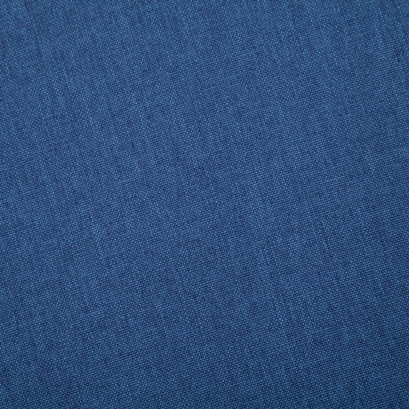 2 Piece Sofa Set Fabric Blue