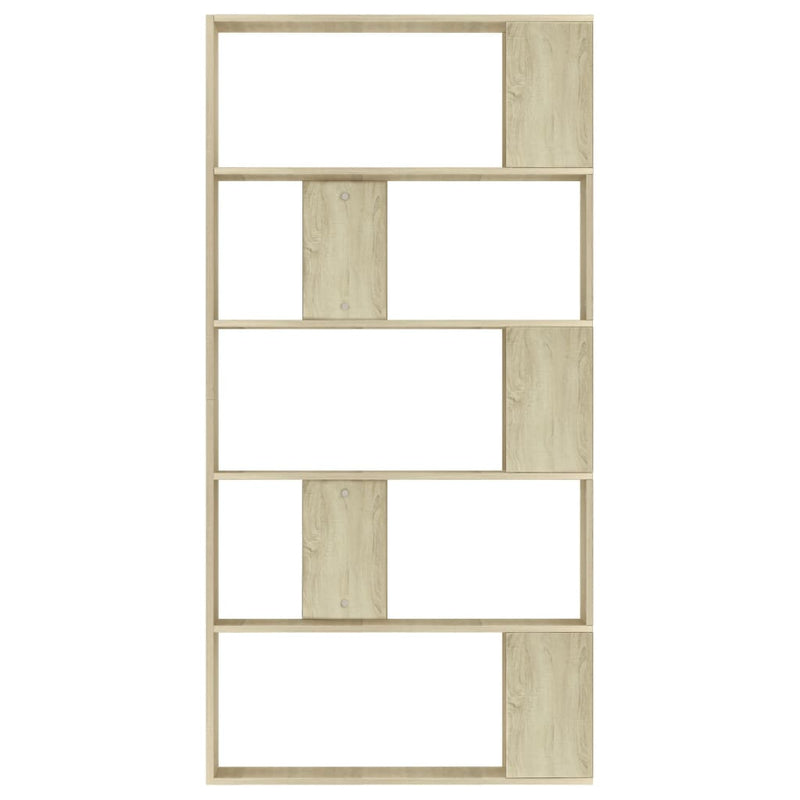 Book_Cabinet/Room_Divider_Sonoma_Oak_80x24x159_cm_Engineered_Wood_IMAGE_5