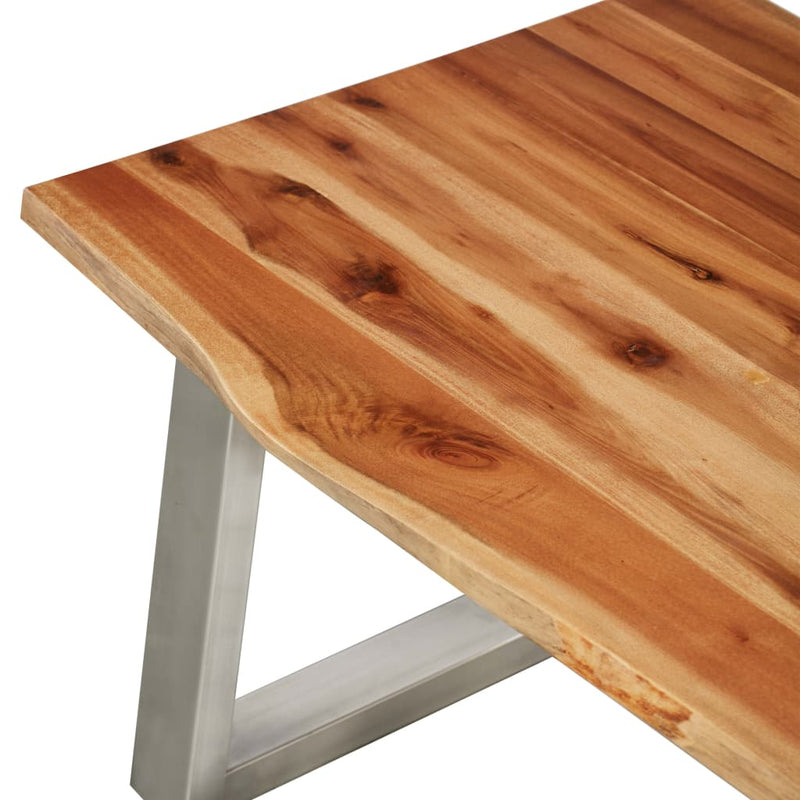 Coffee_Table_100x60x40_cm_Solid_Acacia_Wood_and_Stainless_Steel_IMAGE_5