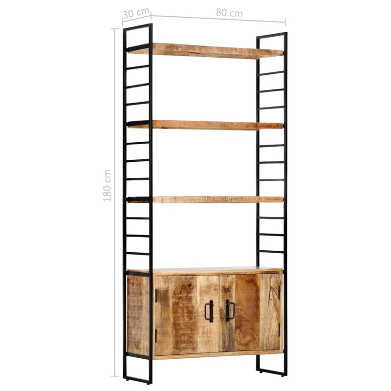 4-Tier_Bookcase_80x30x180_cm_Rough_Mango_Wood_IMAGE_9