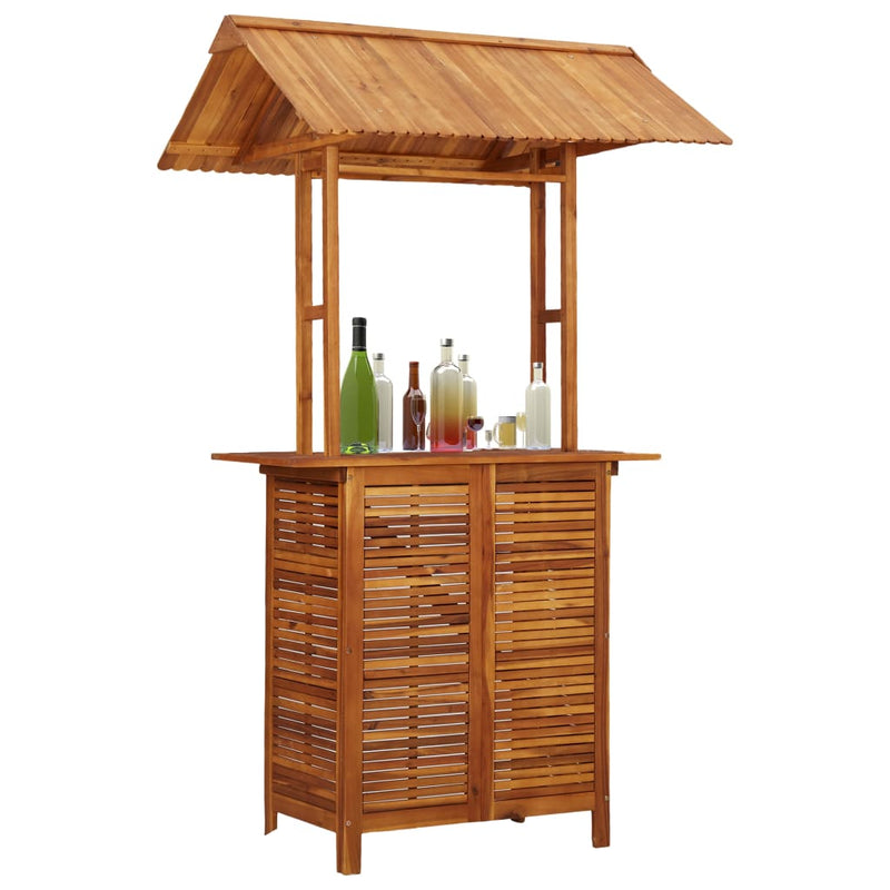 Outdoor_Bar_Table_with_Rooftop_113x106x217_cm_Solid_Acacia_Wood_IMAGE_1