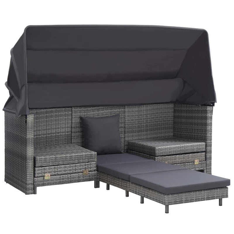 Extendable_3-Seater_Sofa_Bed_with_Roof_Poly_Rattan_Grey_IMAGE_3_EAN:8719883726410