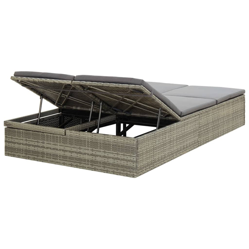 Convertible_Sun_Bed_with_Cushion_Poly_Rattan_Grey_IMAGE_3