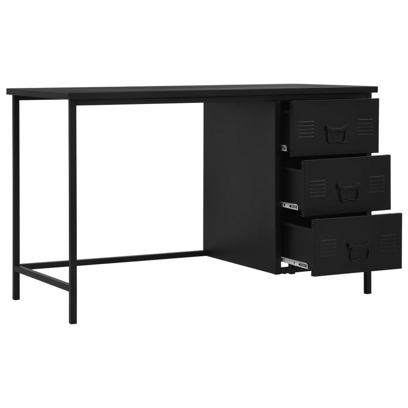 Desk_with_Drawers_Industrial_Black_120x55x75_cm_Steel_IMAGE_2_EAN:8719883735917