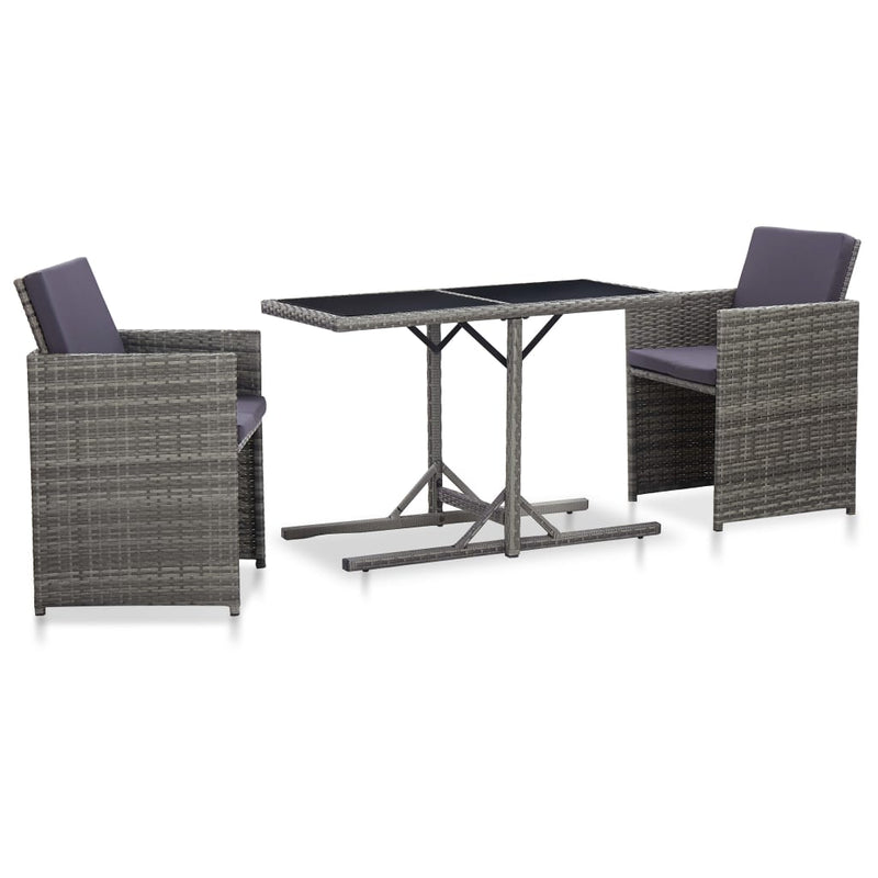 3_Piece_Bistro_Set_with_Cushions_Poly_Rattan_Grey_IMAGE_1_EAN:8719883754581