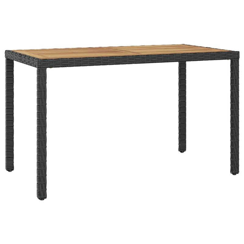 Garden_Table_Black_and_Brown_123x60x74_cm_Solid_Acacia_Wood_IMAGE_1