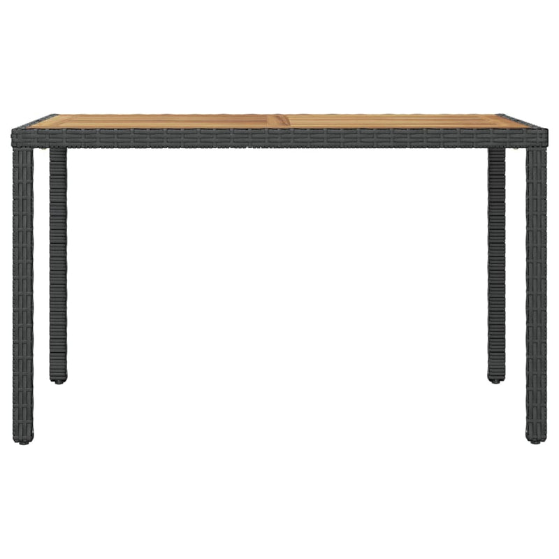 Garden_Table_Black_and_Brown_123x60x74_cm_Solid_Acacia_Wood_IMAGE_2
