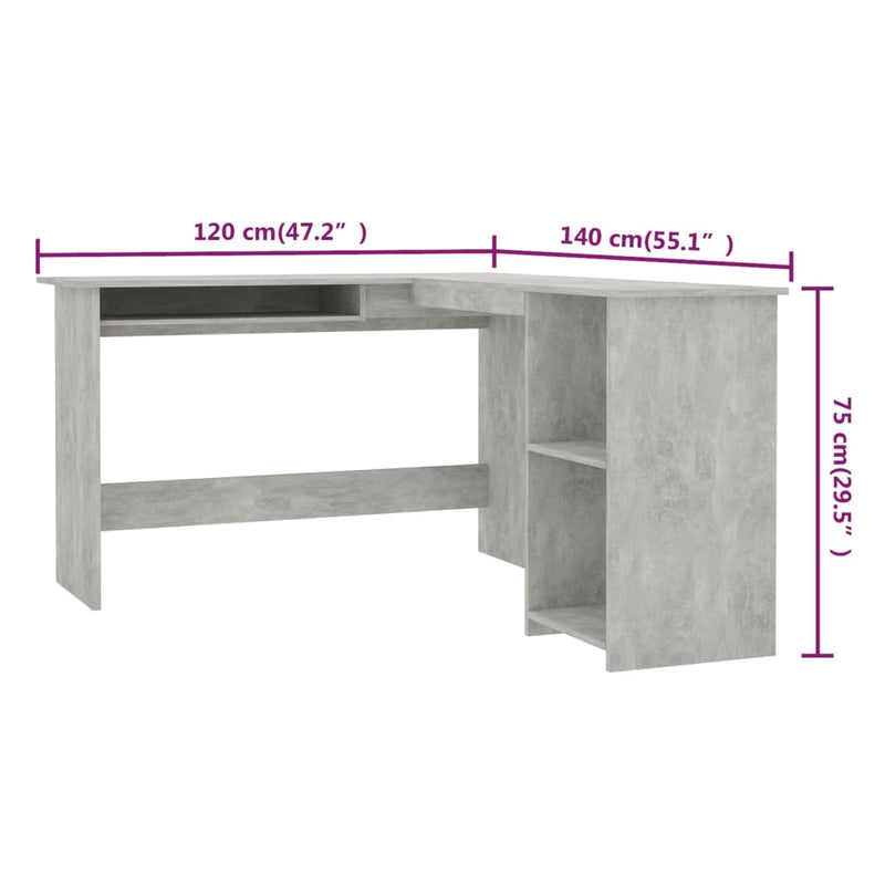 L-Shaped_Corner_Desk_Concrete_Grey_120x140x75_cm_Engineered_Wood_IMAGE_6_EAN:8719883786827