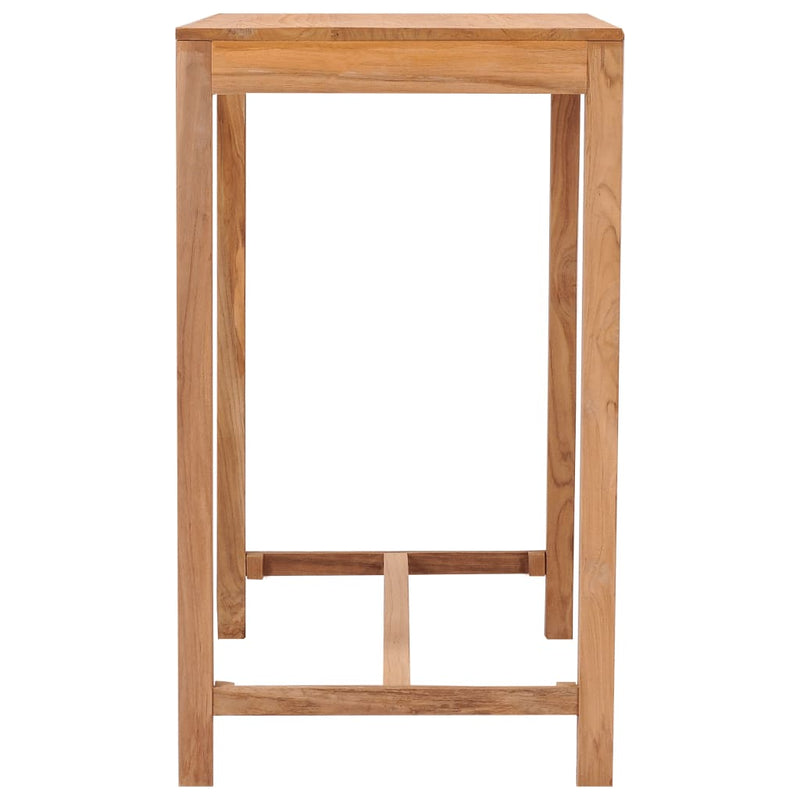 Garden Bar Table 110x60x105 cm Solid Teak Wood
