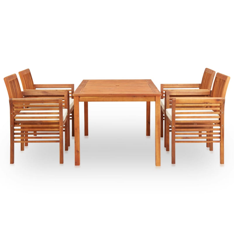 5_Piece_Outdoor_Dining_Set_with_Cushions_Solid_Wood_Acacia_IMAGE_2